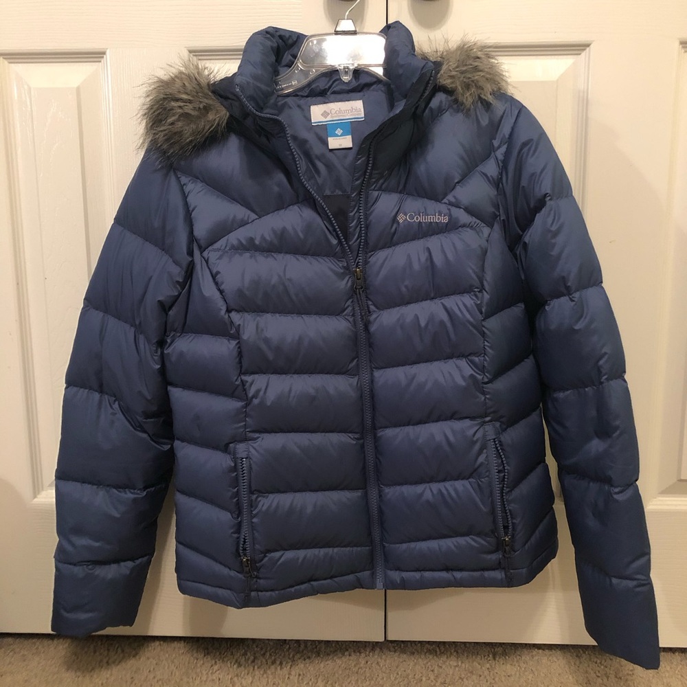 Women’s Indigo Columbia Puffer Jacket